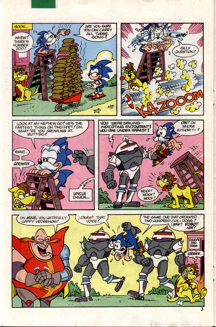 Sonic - Archie Adventure Series February 1993 Page 17